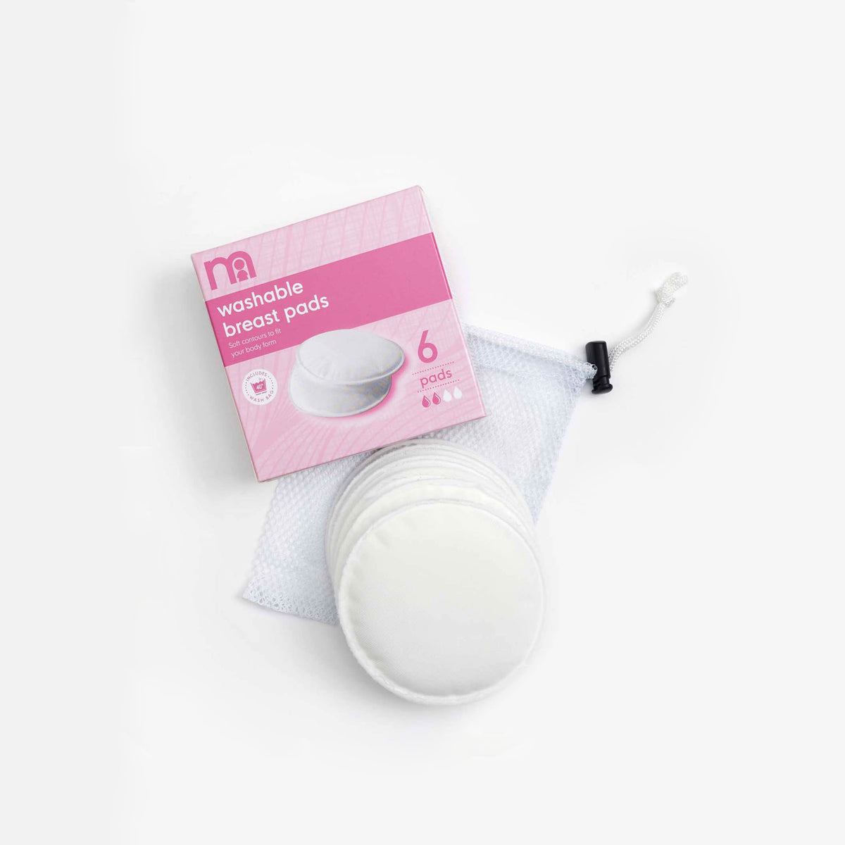 MC Washable Breast Pads 6pk (sets)
