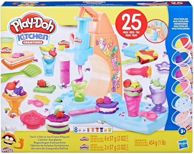 Play-Doh Twirl N Serve Ice Cream Playset