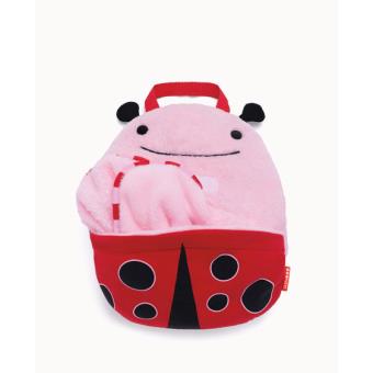 Skip Hop-Zoo Travel Blanket-Ladybug