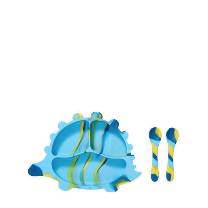 Smiggle Big Dreams Food Plate Set Silicone