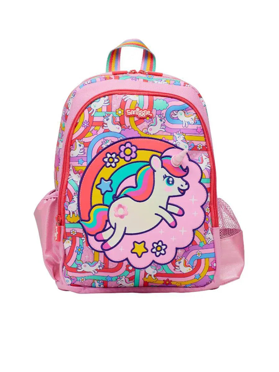 Smiggle Blast Bag Backpack Junior Character Pink