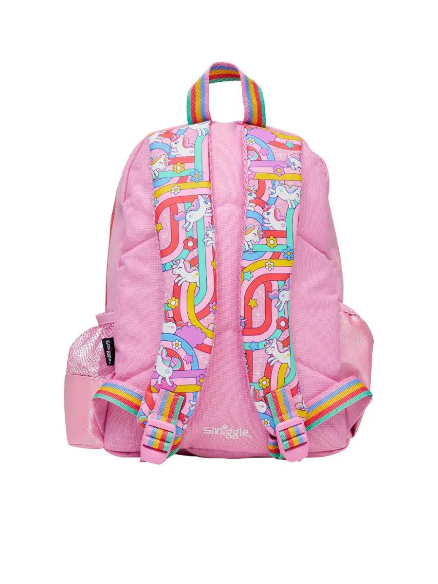 Smiggle Blast Bag Backpack Junior Character Pink