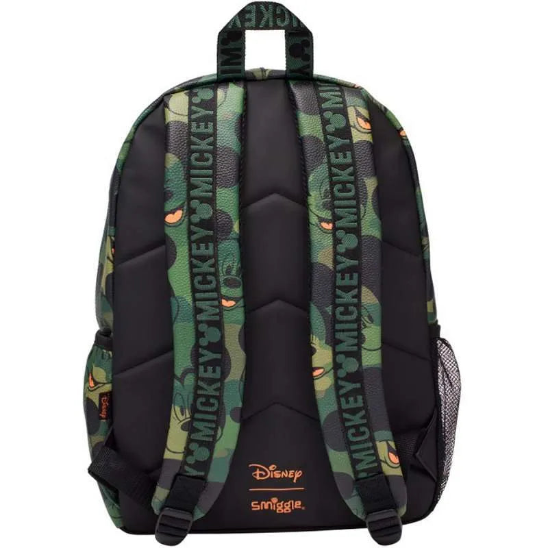 Smiggle Mickey Bag Backpack Camouflage