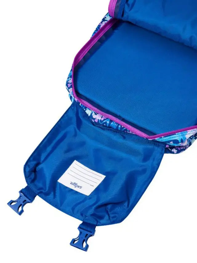 Smiggle Away Bag Backpack Foldover Navy