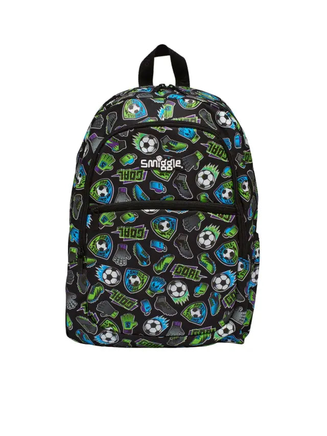 Smiggle Vibin Bag Backpack Lite Black
