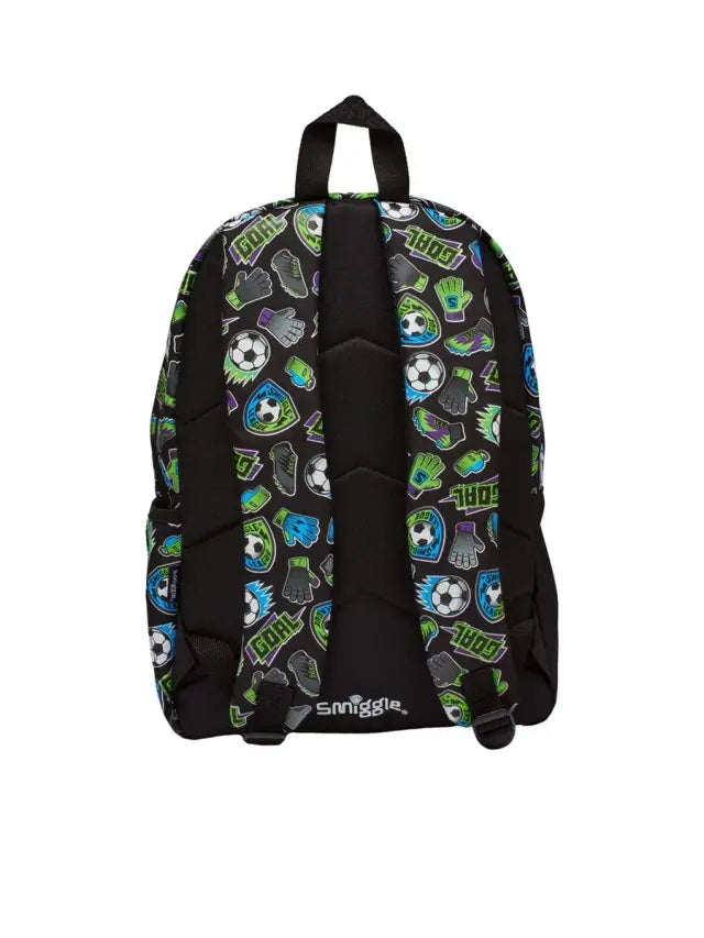 Smiggle Vibin Bag Backpack Lite Black