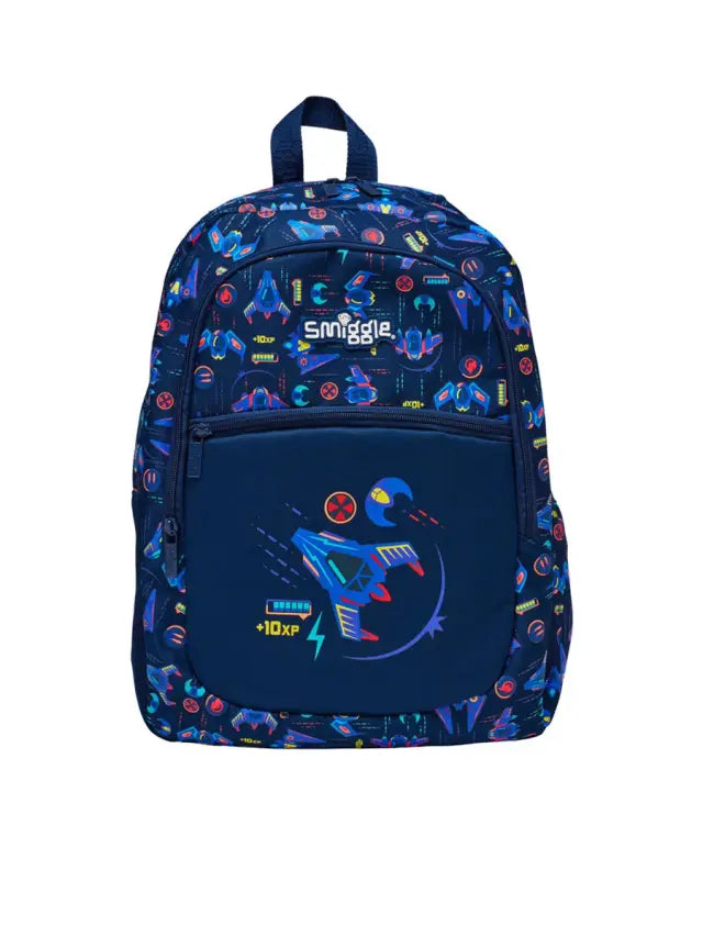Smiggle Vibin Bag Backpack Lite Navy