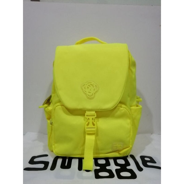 Smiggle Neon Bag Backpack Park Col Bop Yellow