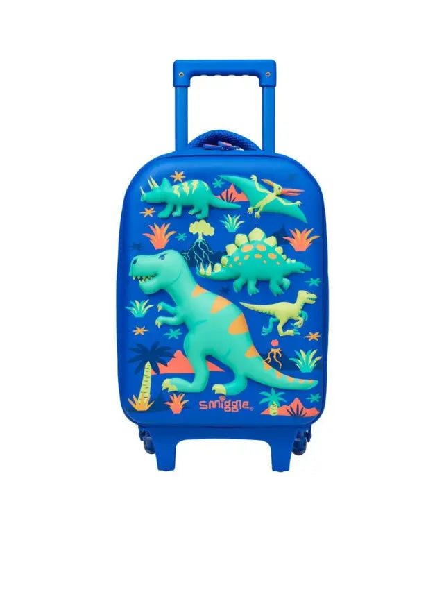 Smiggle Movin Bag Trolley Hardtop Junior Blue