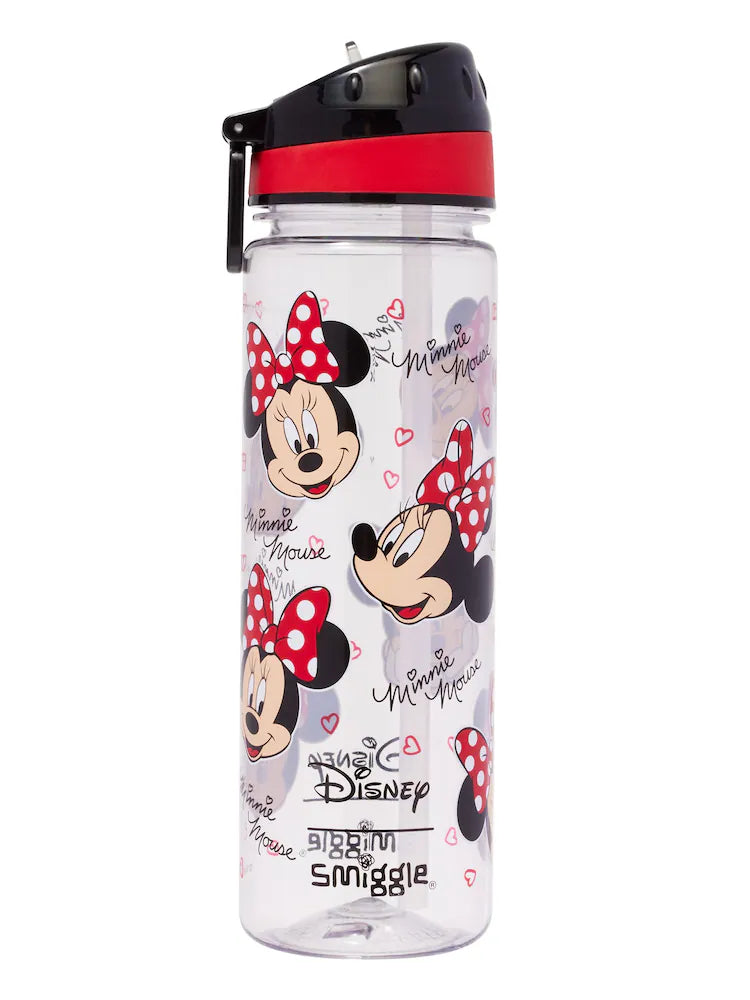 Smiggle Minnie Spots Bottle Drink Up Pc