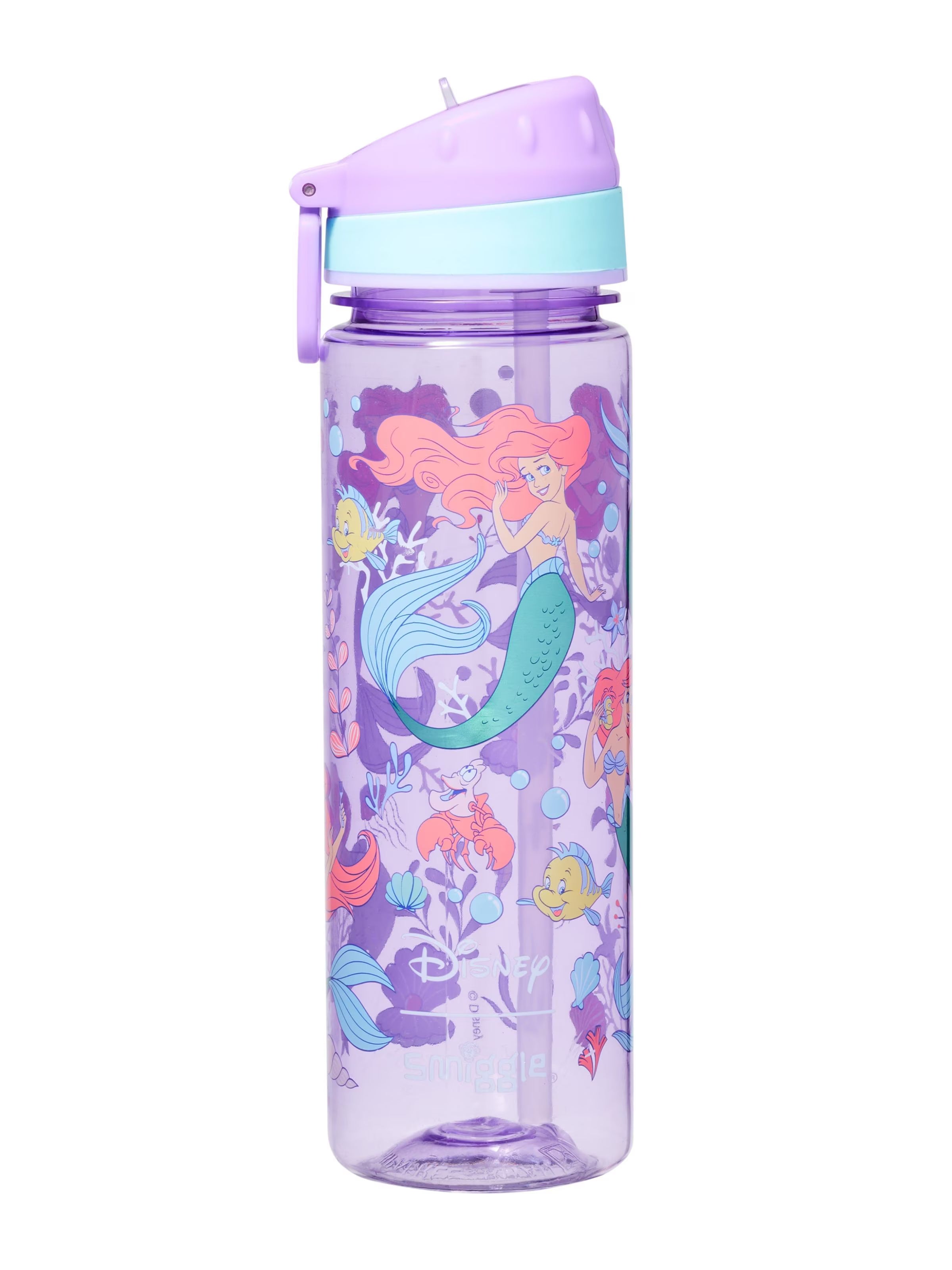 Smiggle Princess Bottle Drink Up Pc Lilac