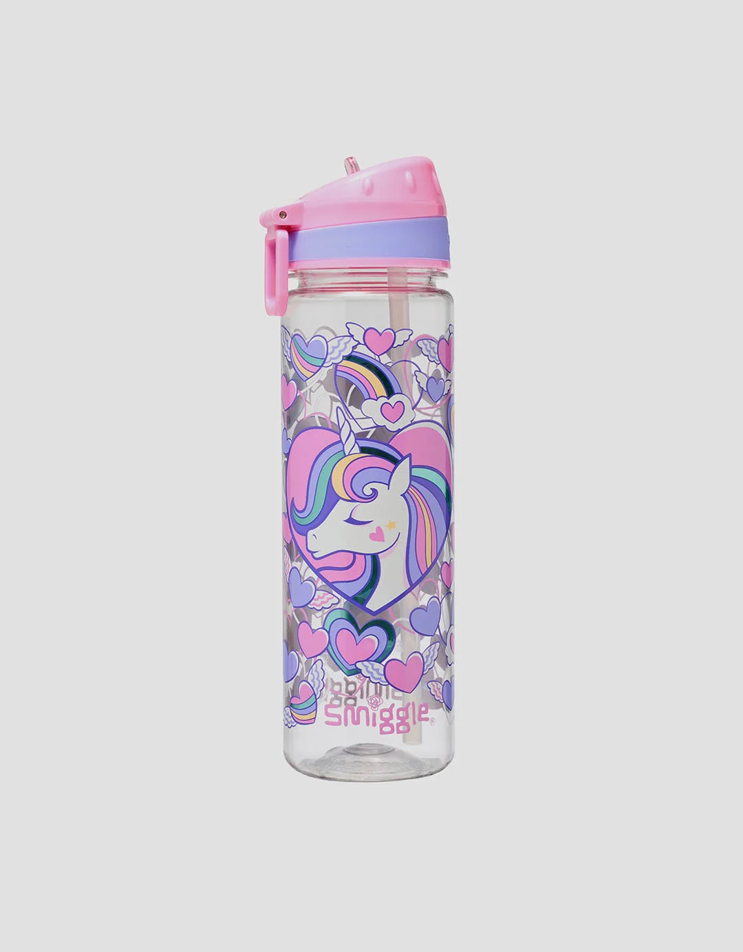 Smiggle Fly Hi Bottle Drink Up Tpc Pink