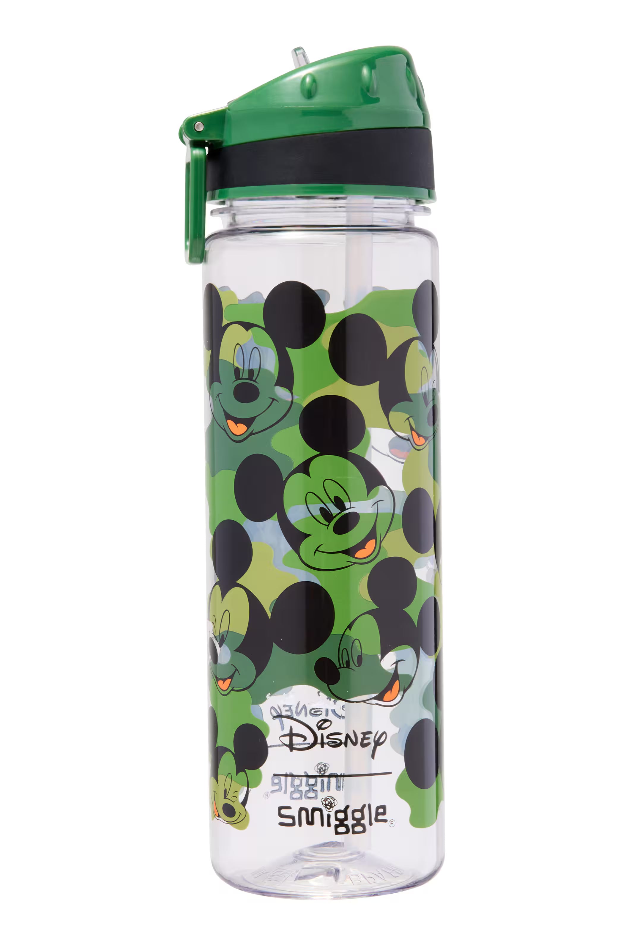 Smiggle Mickey Bottle Drink Up Tpc Camouflage