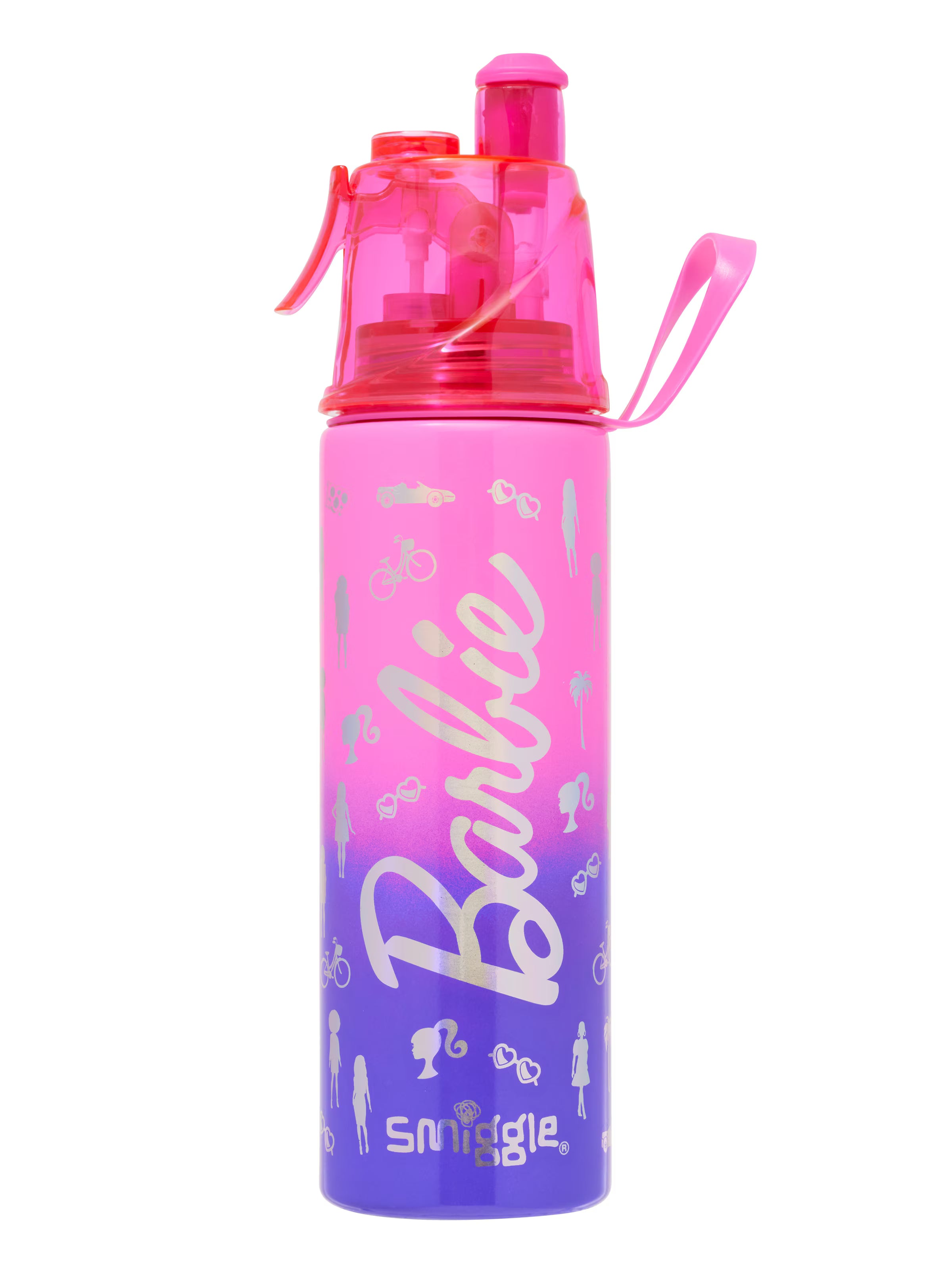 Smiggle Barbie Bottle Steel Spritz