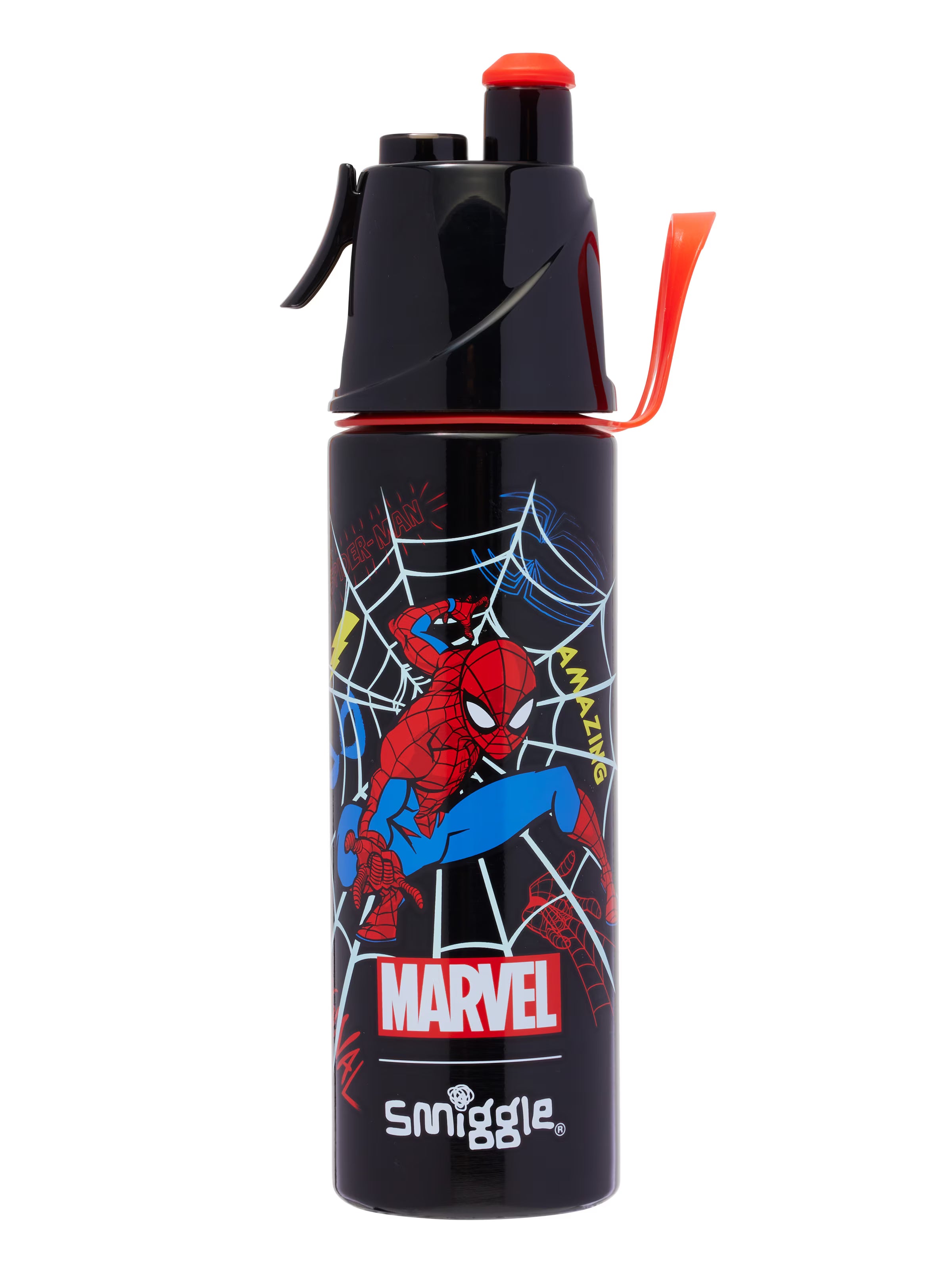 Smiggle Spidey Bottle Steel Spritz