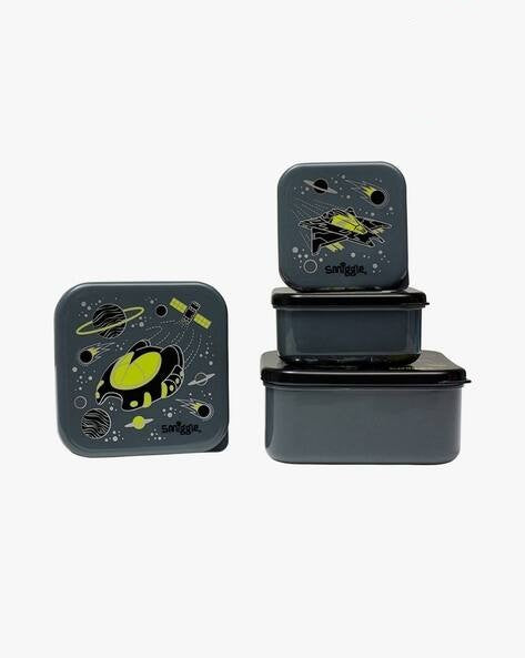 Smiggle Fly Hi Container 4 In 1 Black