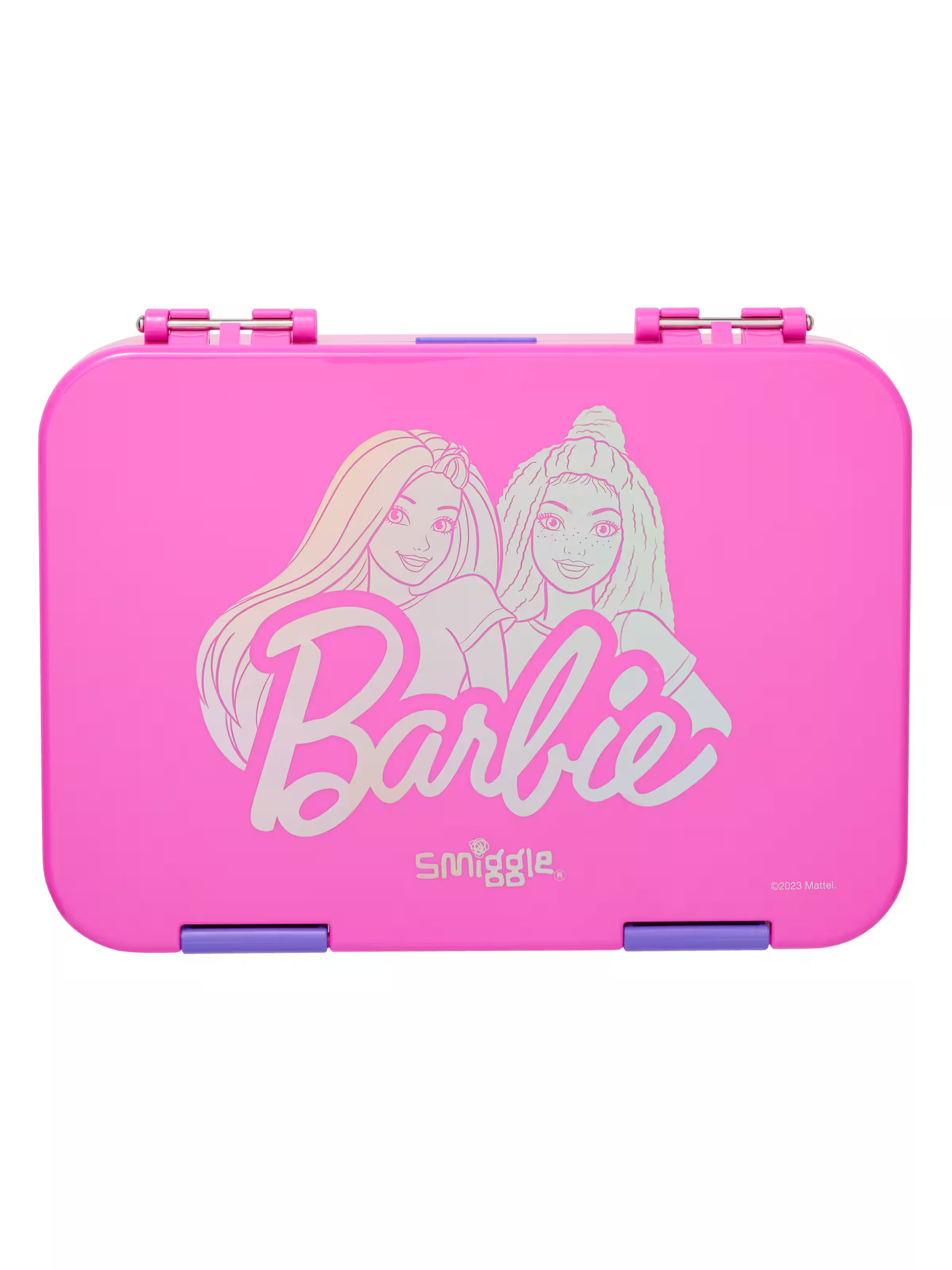 Smiggle Barbie Lunch Box Bento Medium Happy