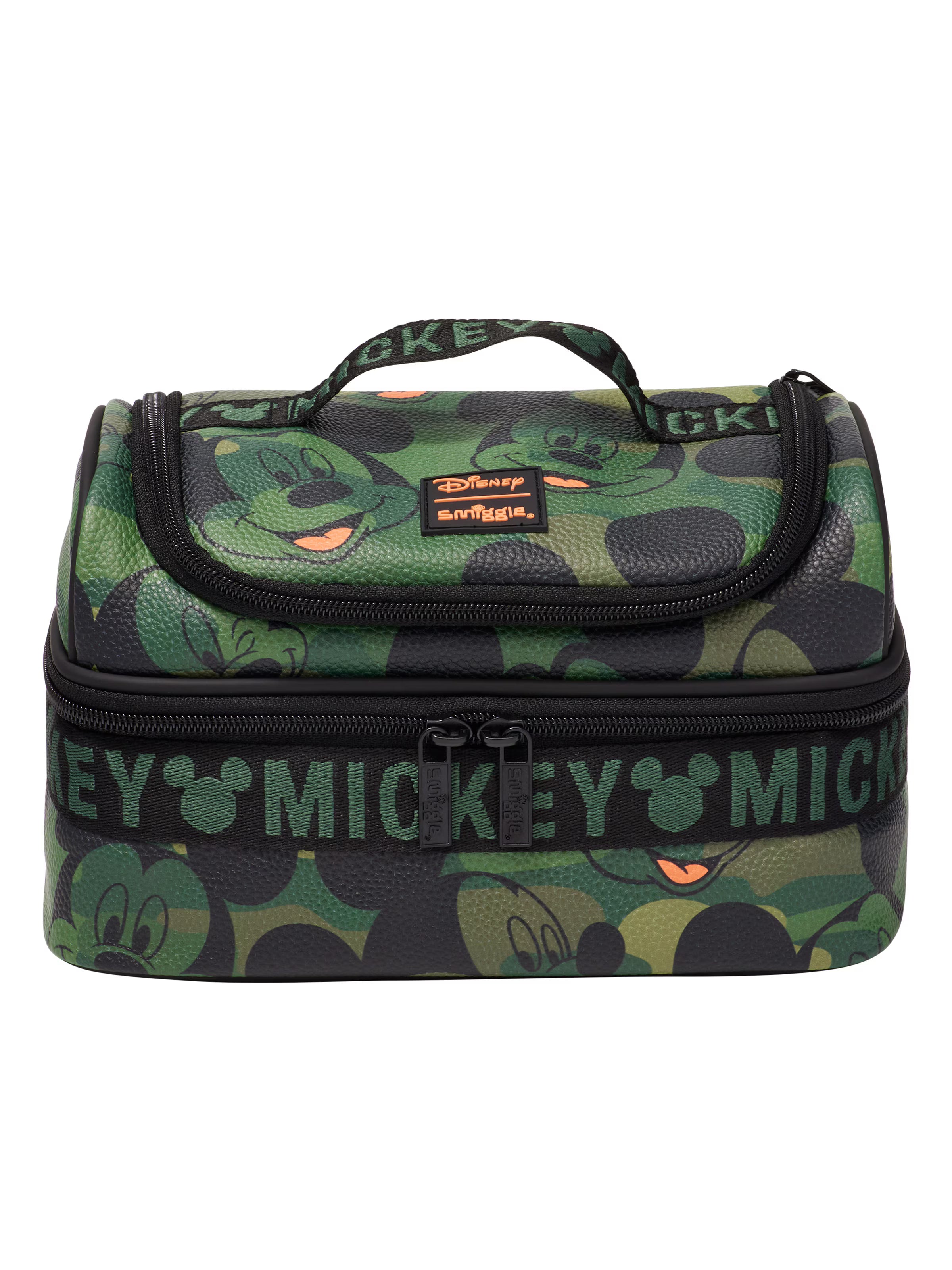 Smiggle Mickey Lunch Box Double Decker Camouflage