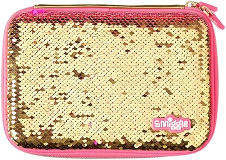 Smiggle 20Th Birthday Pencil Case Hardtop Gold