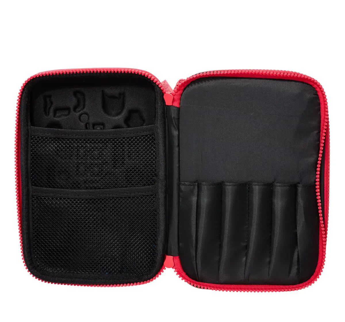 Smiggle Away Pencil Case Hardtop Character Black