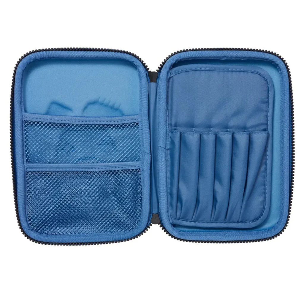 Smiggle Away Pencil Case Hardtop Character Blue