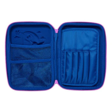 Smiggle Away Pencil Case Hardtop Character Navy