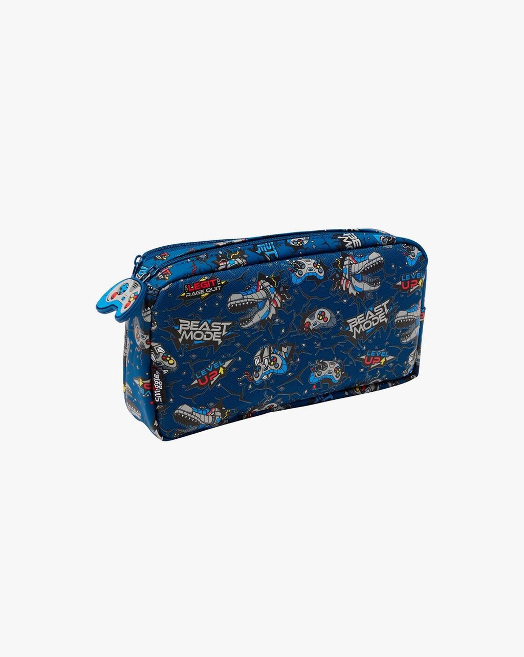 Smiggle Fly Hi Pencil Case Pocket Character Navy