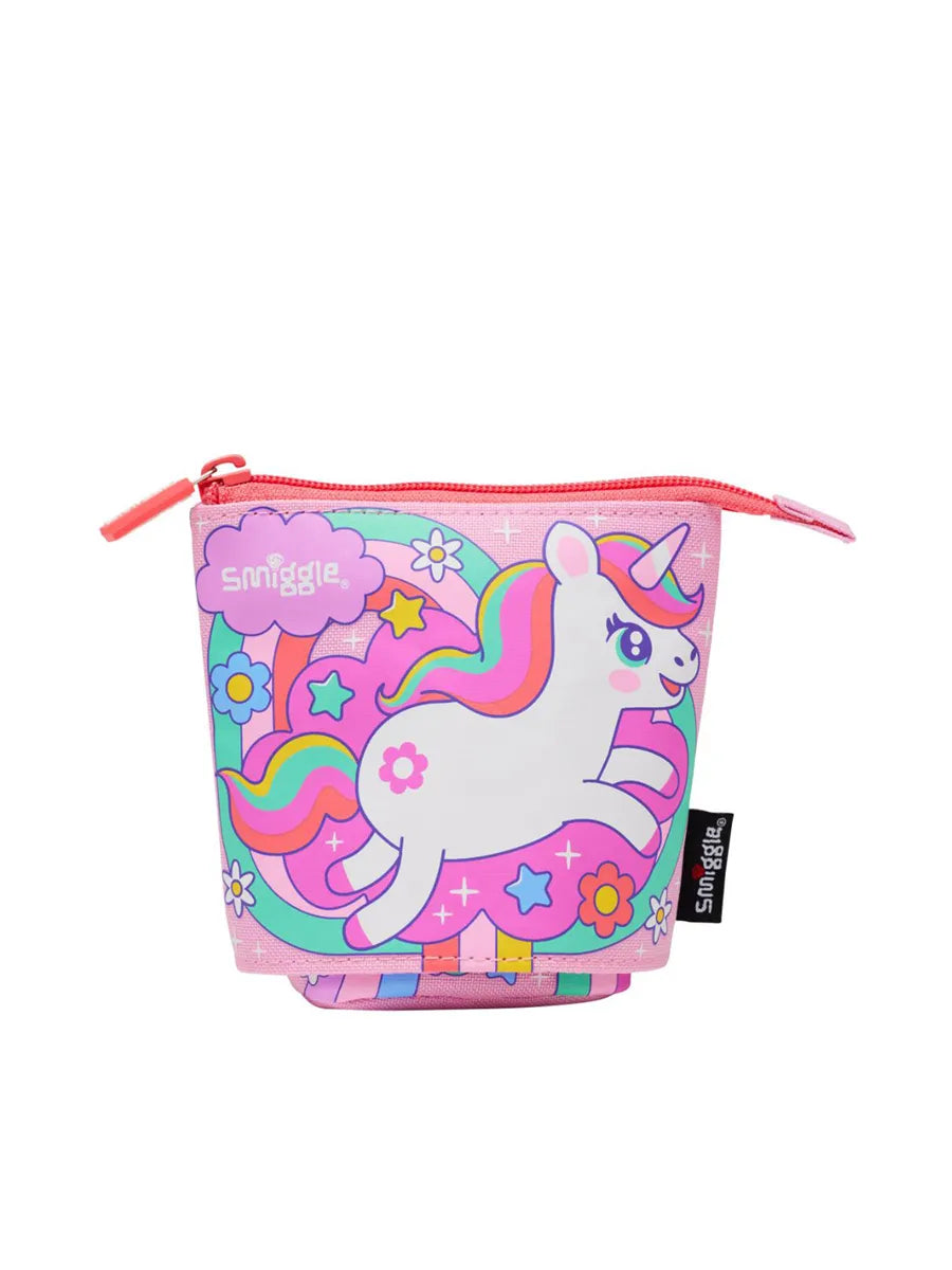 Smiggle Blast Pencil Case Slide Stand Pink