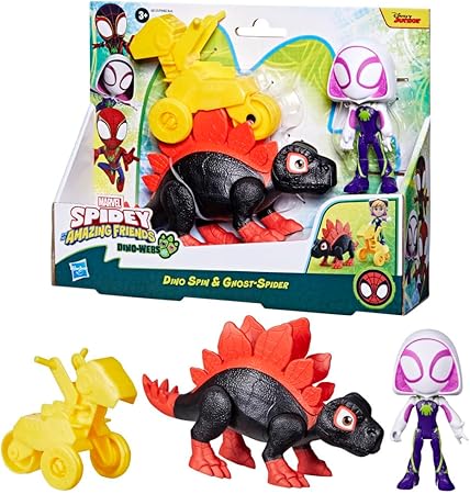 Spidey And His Amazing Friends (Lg Dino Hero Accessory Assortment)