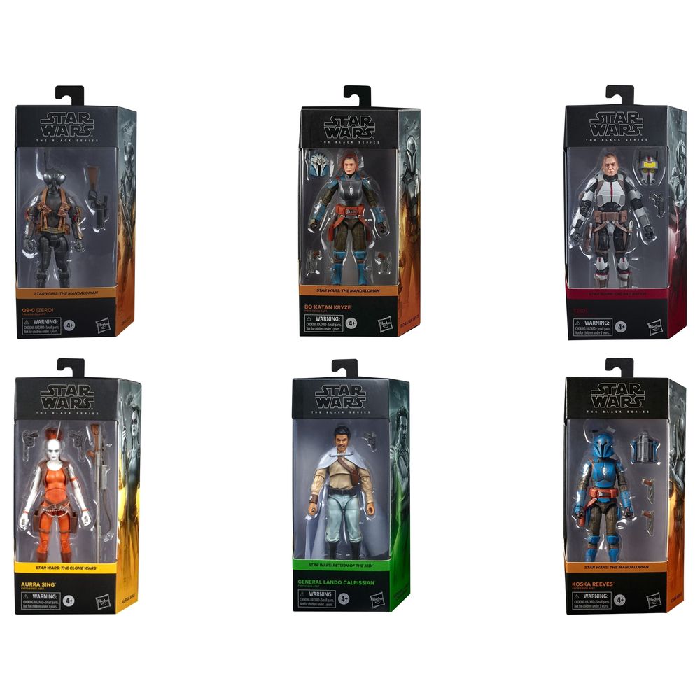 Star Wars S3 Black Series 6 In Figures Assortment