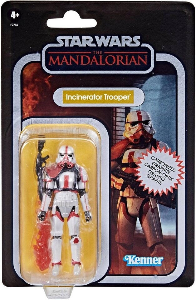 Star Wars Vintage Man Incinerator Trooper Carbonized
