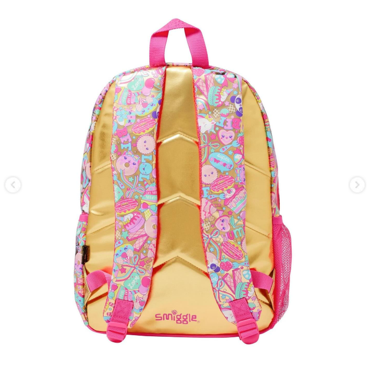 Smiggle 20Th Birthday Bag Backpack Gold