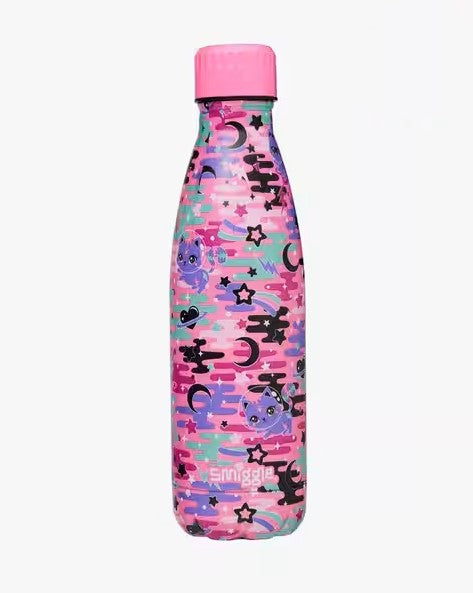 Smiggle Away Bottle Steel Wonder Pink