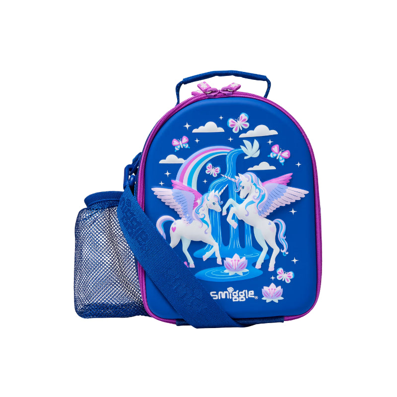 Smiggle Away Lunchbox Hightop Curve Navy