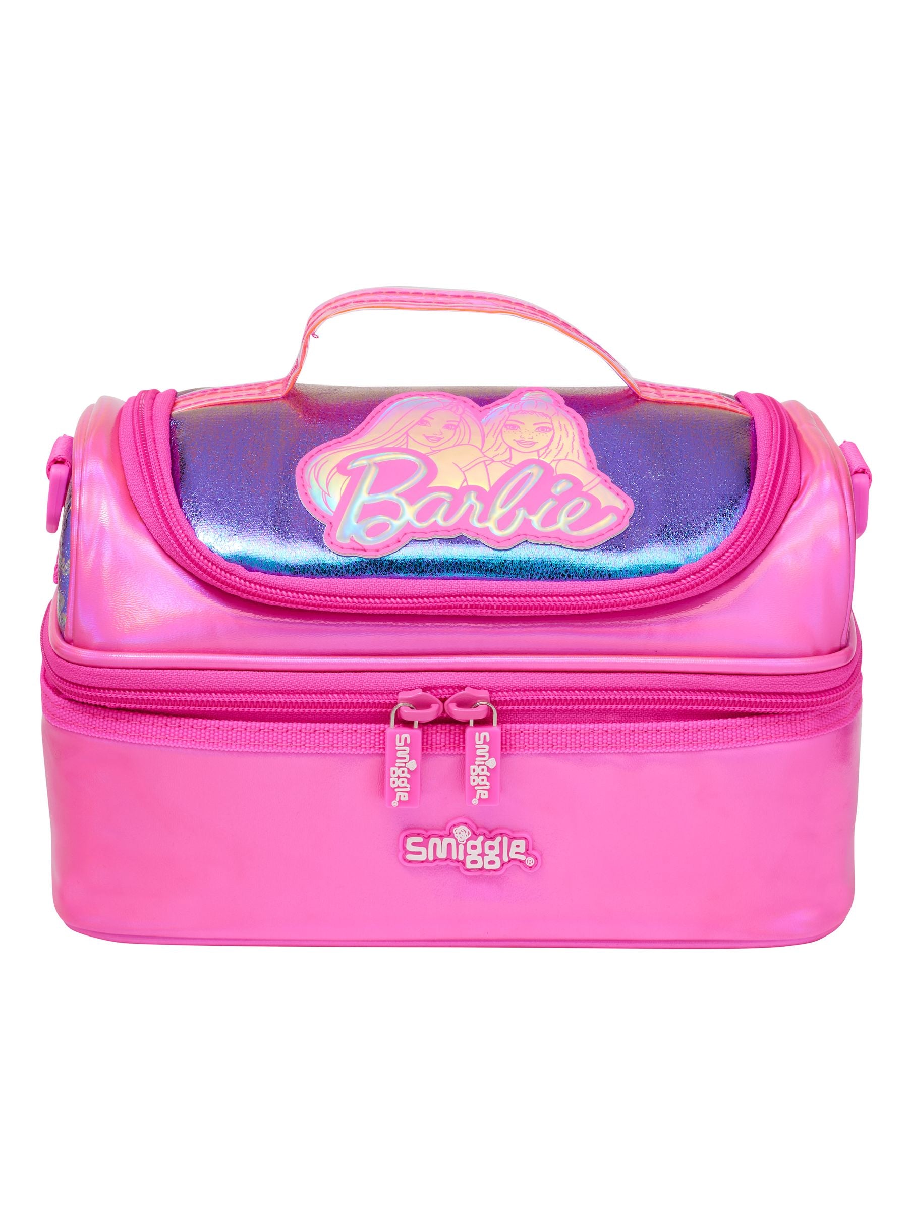 Smiggle Barbie Lunchbox Double Decker Strap