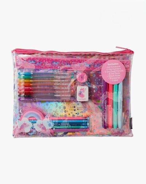 Smiggle Kit Essential A4 Wish Pink