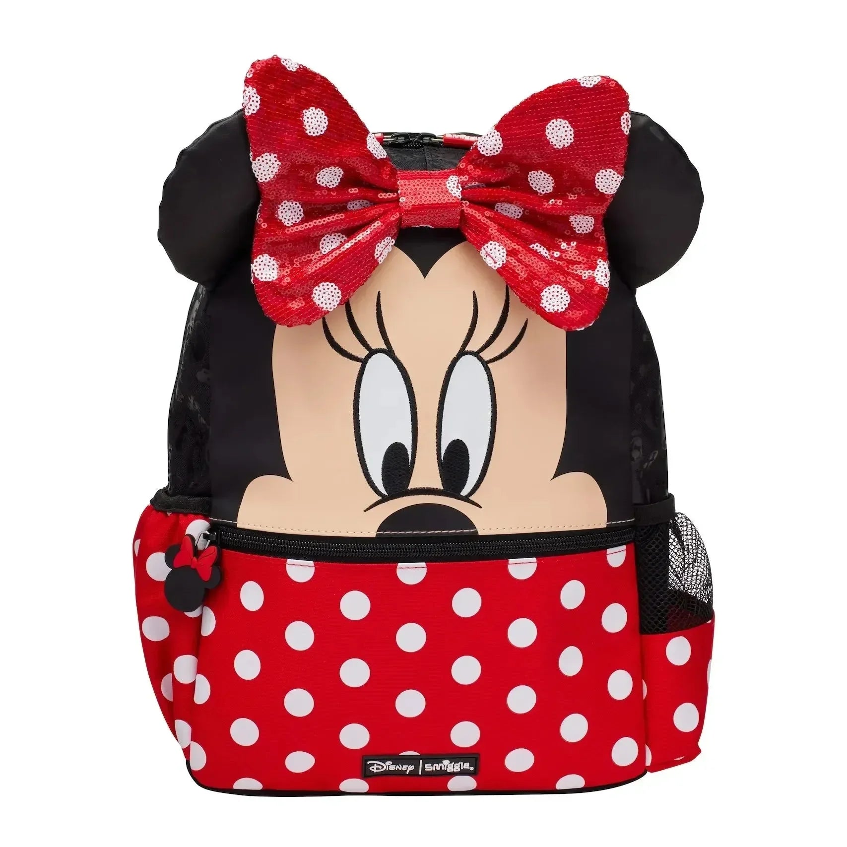 Smiggle Minnie Spots Bag Backpack Junior Character Hoodie