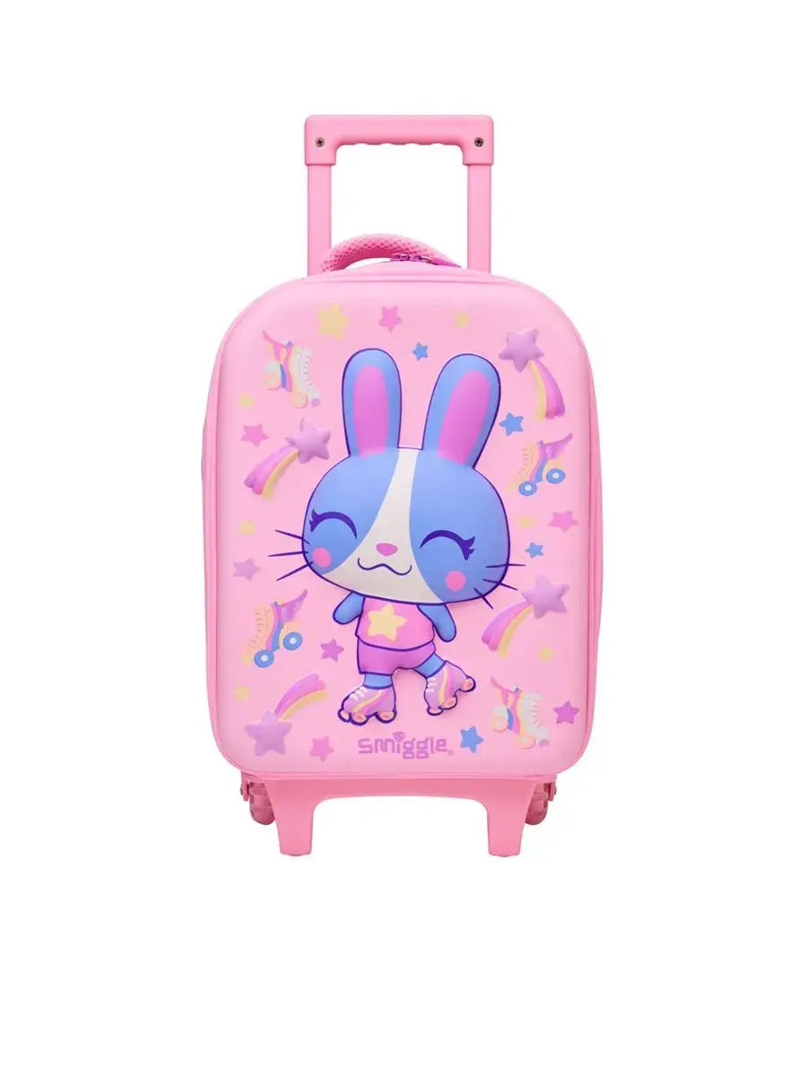 Smiggle Movin Bag Trolley Hardtop Junior Pink