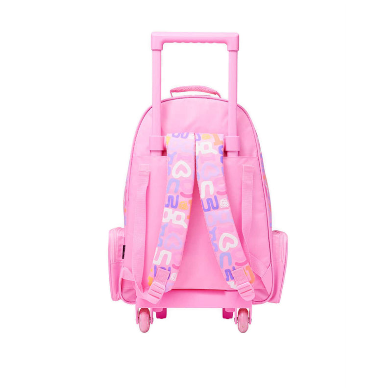 Smiggle Smiggle 3 Bag Backpack Trolley With Light Up Wheels