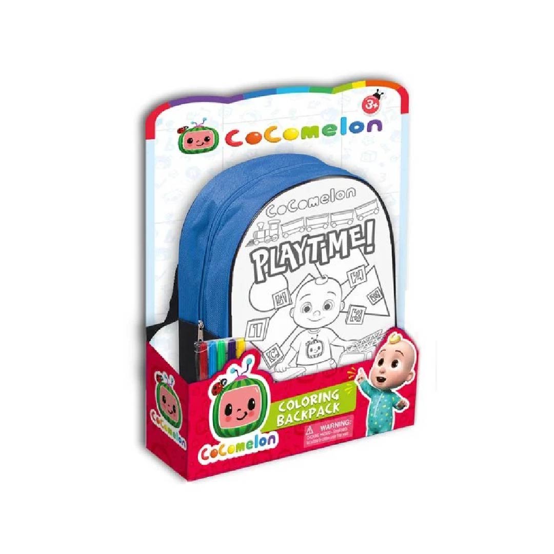 Cocomelon Coloring Backpack