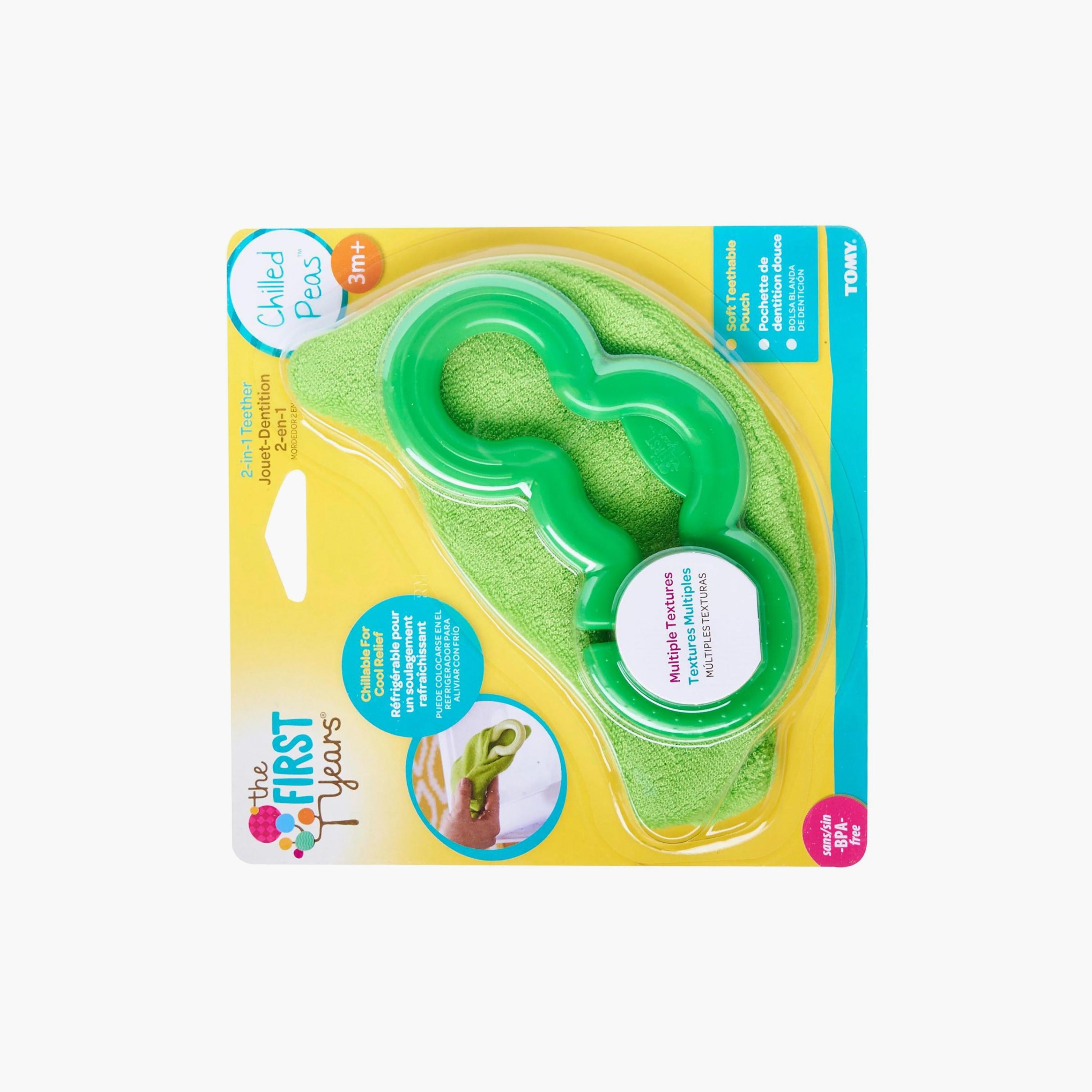 The First Years Chilled Peas 2 In 1 Teether