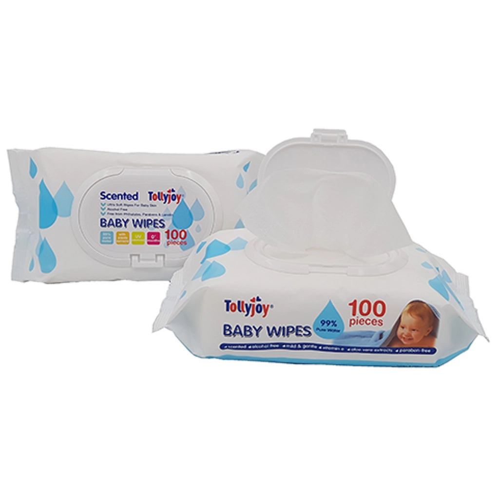 Tollyjoy Scented Baby Wipes 100S X 2 S/O