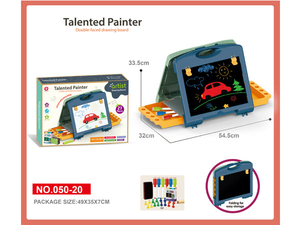 Toyzest Handbag Double Sided Learning Board