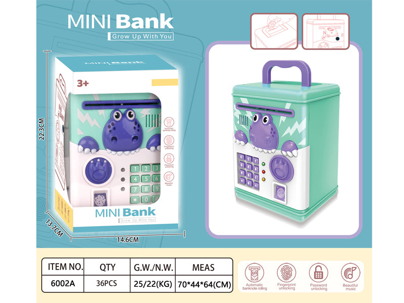 Toyzest Mini Bank Dinosaur