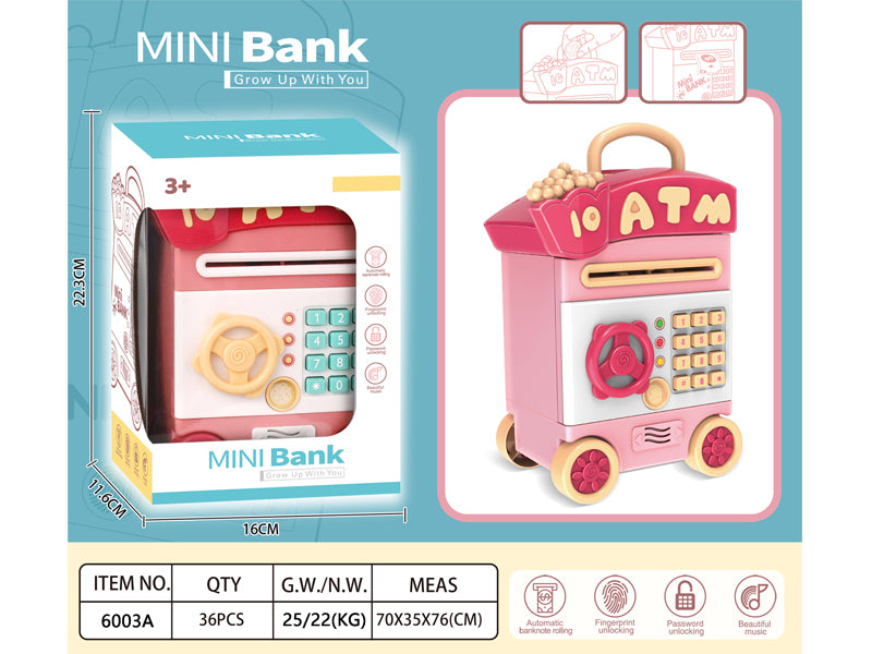 Toyzest Piggy Bank Smart Portable Atm