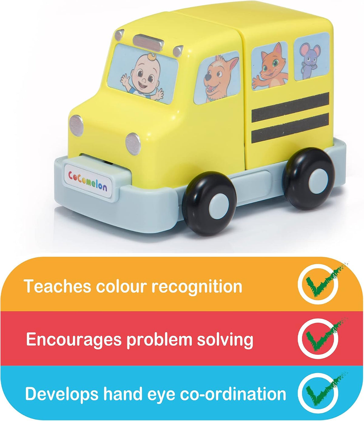 CoComelon Build & Reveal Musical Vehicles