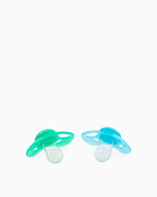 Twistshake 2X Pacifier 6+M Pastel Blue/Green