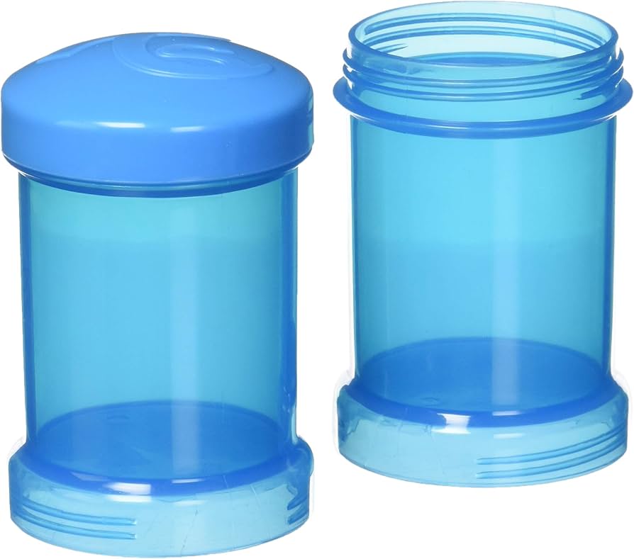 Twistshake Container 2X 100Ml Pastel Blue