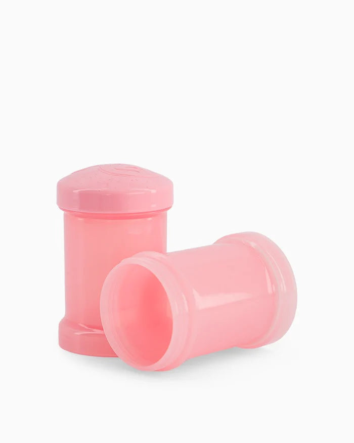 Twistshake Container 2X 100Ml Pastel Pink