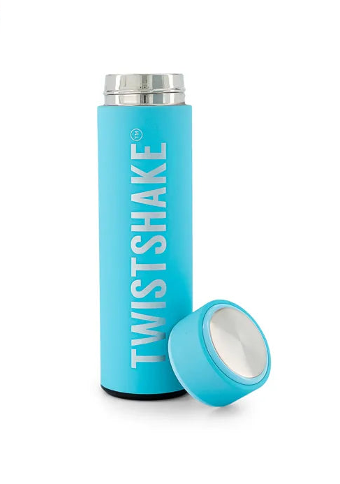Twistshake Hot & Cold Bottle 420Ml Pastel Blue S/O